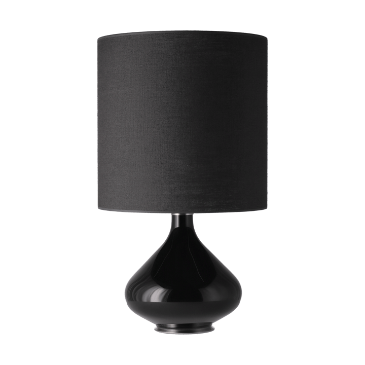 Lampa stołowa Flavia, czarna podstawa - Lino Negro M - Flavia Lamps
