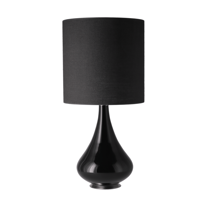 Lampa stołowa Renata, czarna podstawa - Lino Negro M - Flavia Lamps