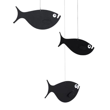 Ławica ryb mobilna - czarny - Flensted Mobiles