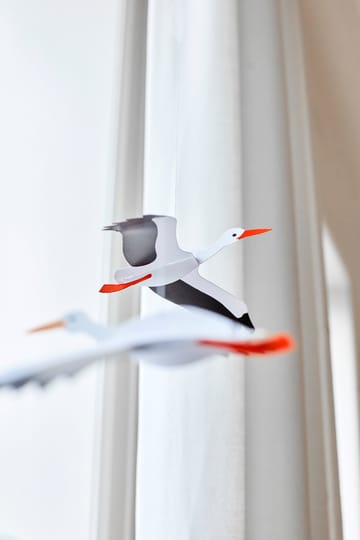 Dekoracja ruchoma Lucky storks - Multi - Flensted Mobiles