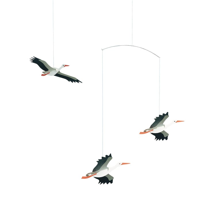 Dekoracja ruchoma Lucky storks, Multi Flensted Mobiles