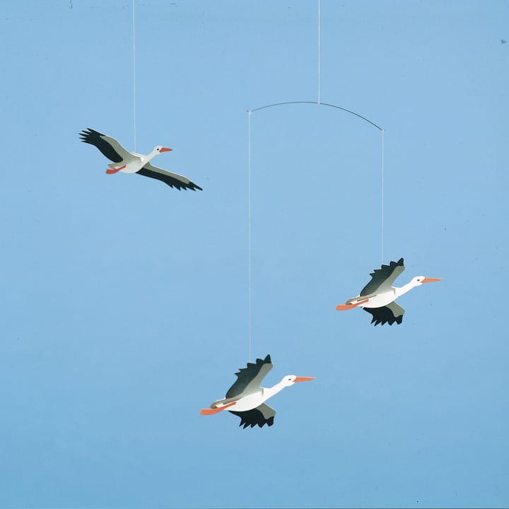 Dekoracja ruchoma Lucky storks - Multi - Flensted Mobiles