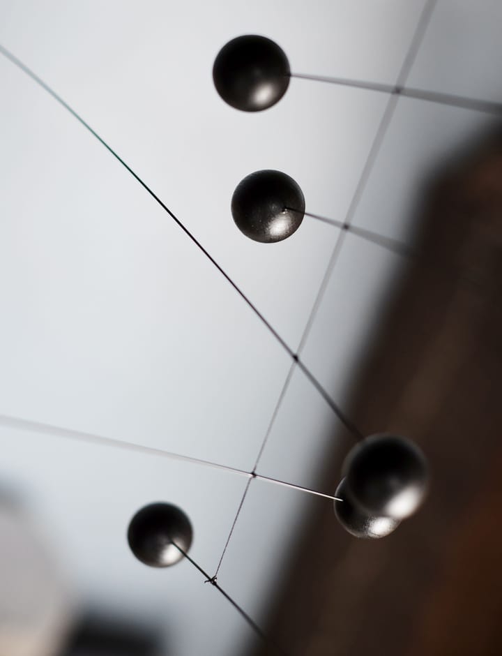 Futura mobile, czarno-czerwony Flensted Mobiles