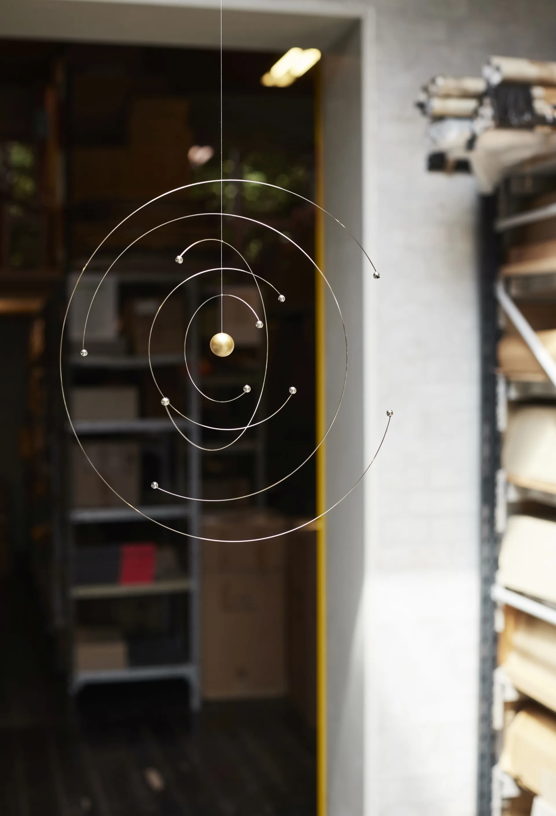 Niels Bohr Atom Model ruchomy, Multi Flensted Mobiles