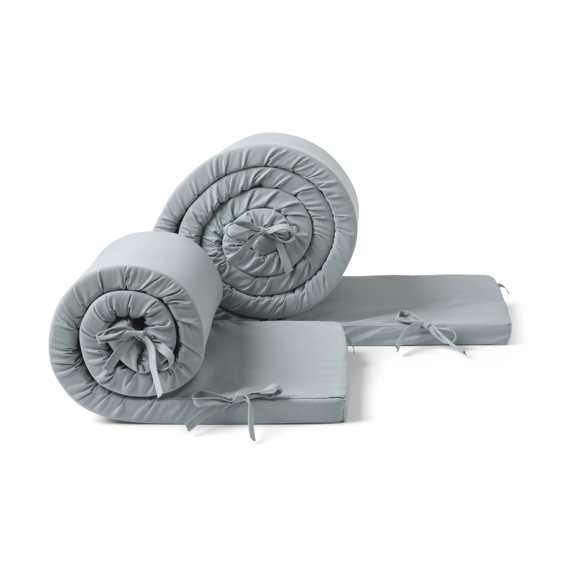 Ochraniacz do łóżeczka Dawn 2,5x30x372 cm, Niebieski FLEXA