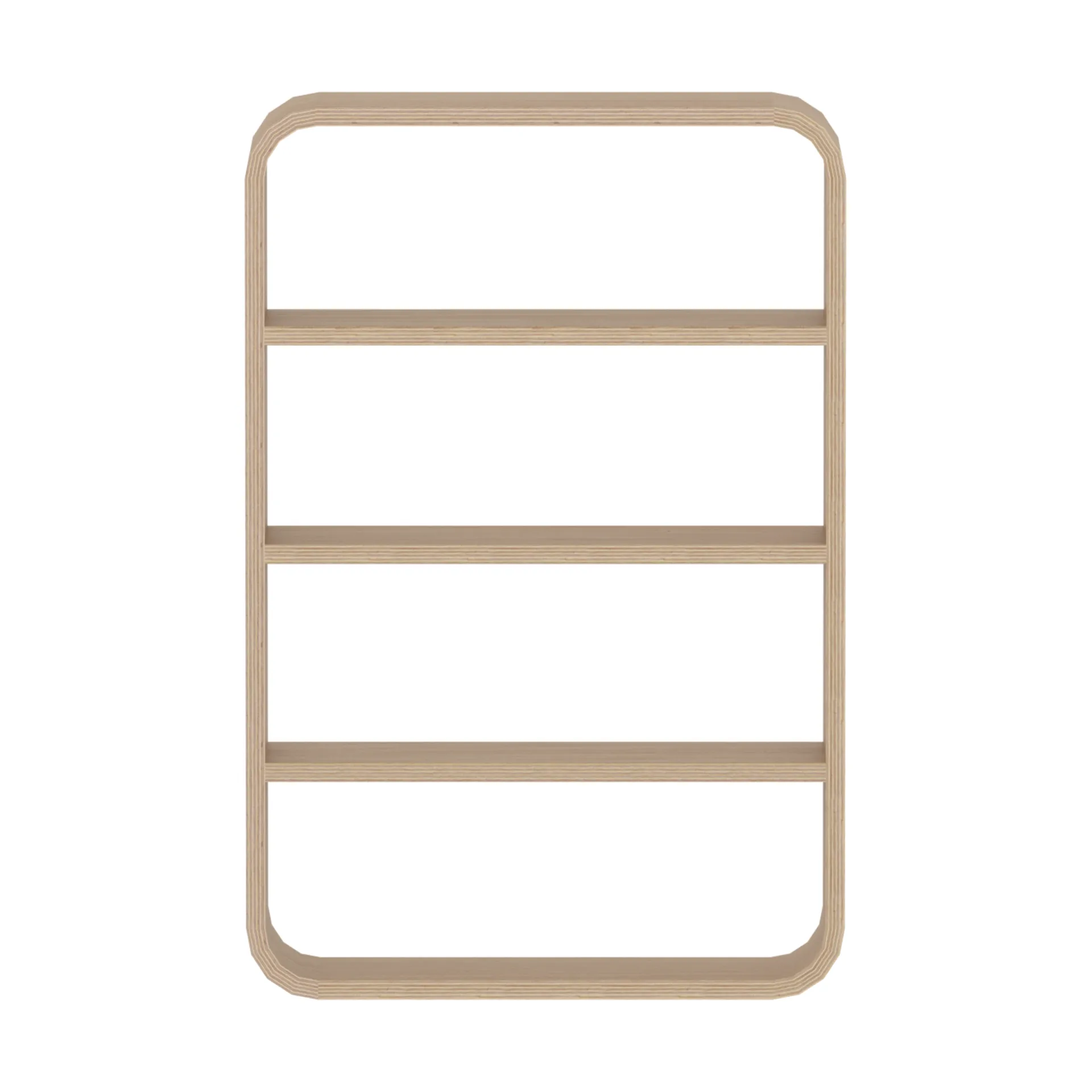 Półka ścienna Nova 50x83 cm, Fornir dębowy FLEXA