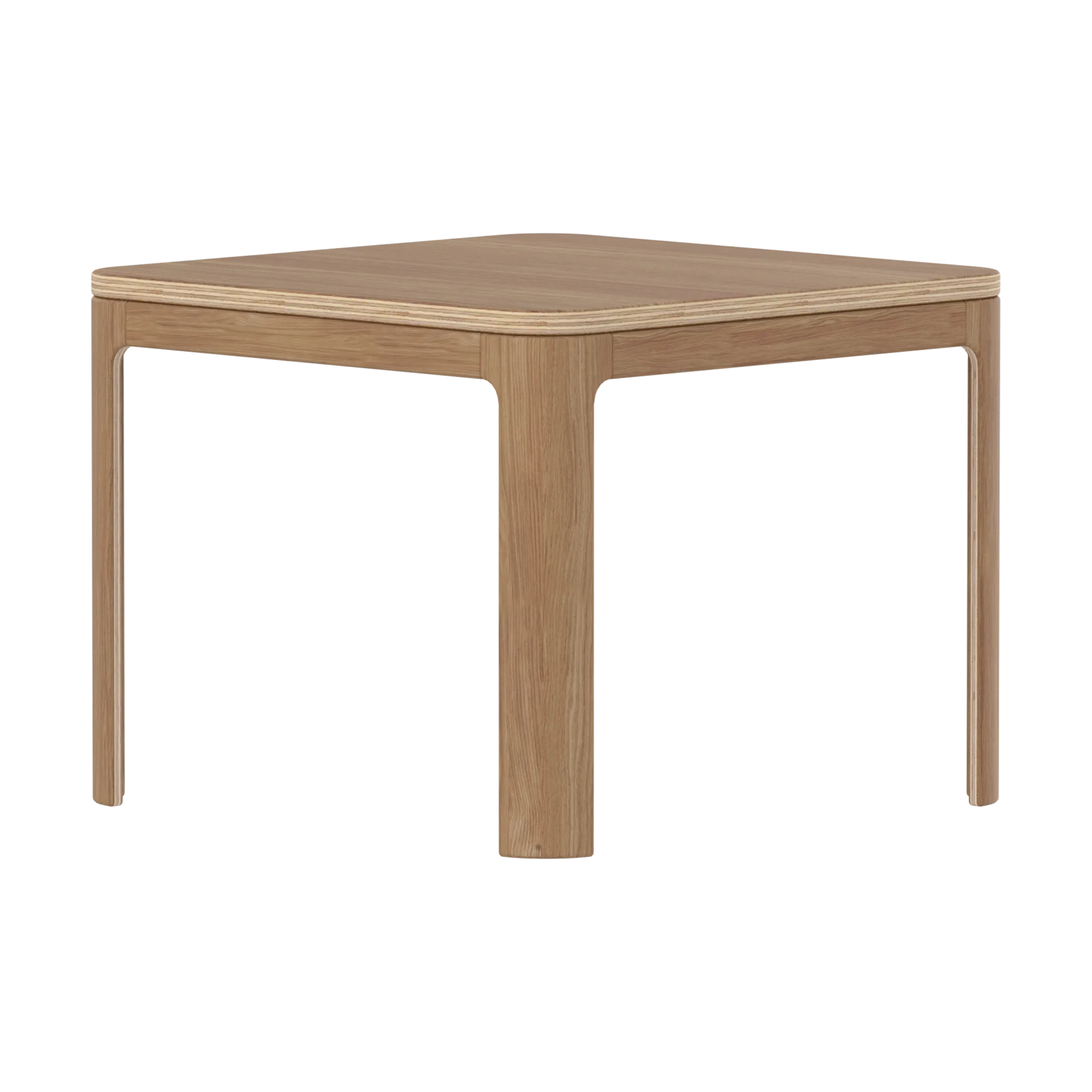 Stół Nova 47x60x60 cm, Fornir dębowy FLEXA