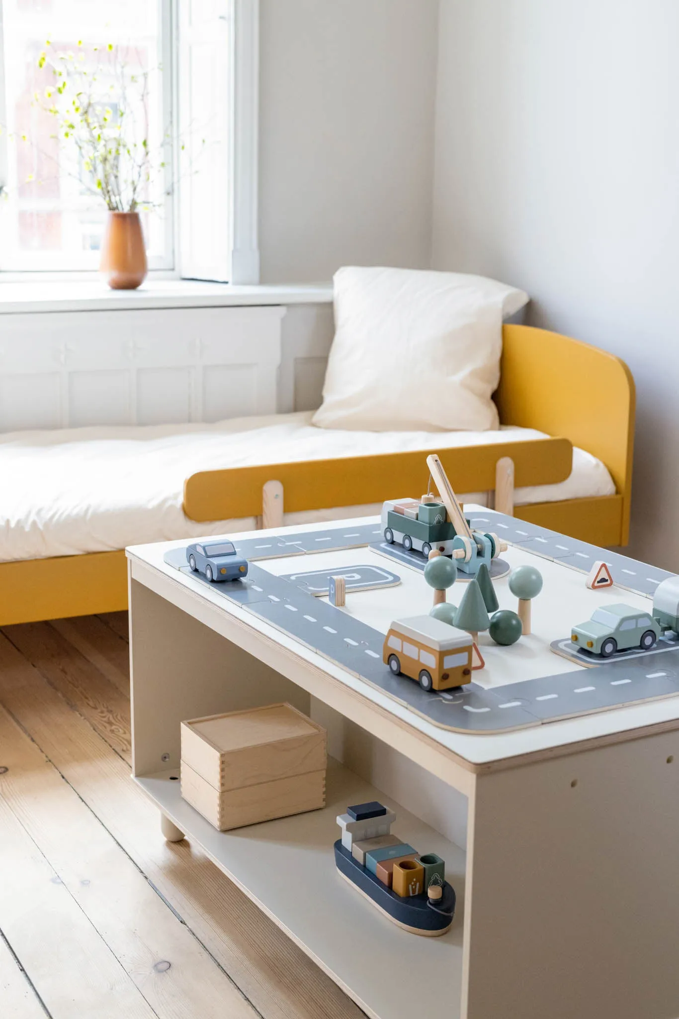 Stolik do zabawy Play 70x100 cm, Szary FLEXA