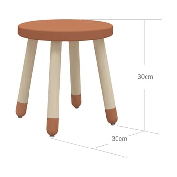 Taboret Dots 30 cm - Rose - FLEXA