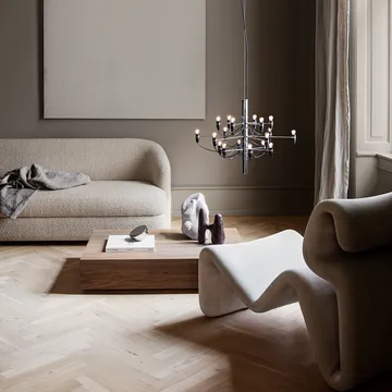 2097 Sarfatti żyrandol - Chrom 18 lamps - Flos