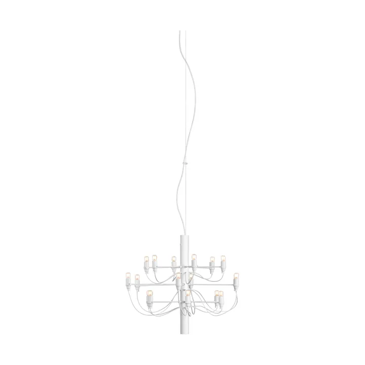 2097 Sarfatti żyrandol LED - Biały matowy 18 Lamps - Flos