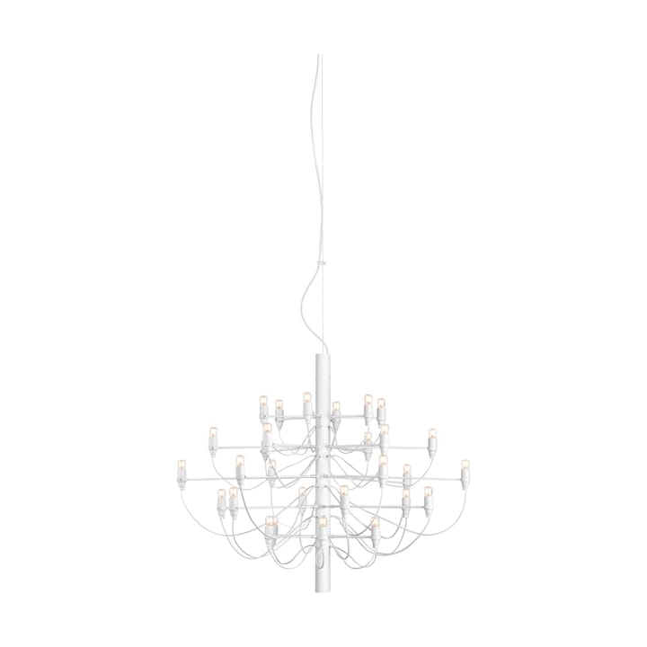 2097 Sarfatti żyrandol LED - Biały matowy 30 lamps - Flos