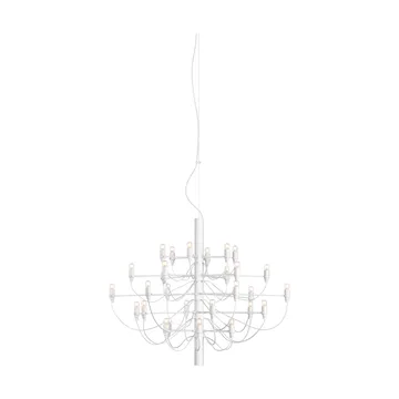 2097 Sarfatti żyrandol LED - Biały matowy 30 lamps - Flos
