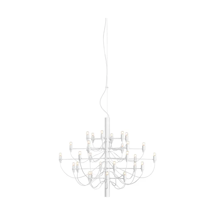 2097 Sarfatti żyrandol LED - Biały matowy 30 lamps - Flos