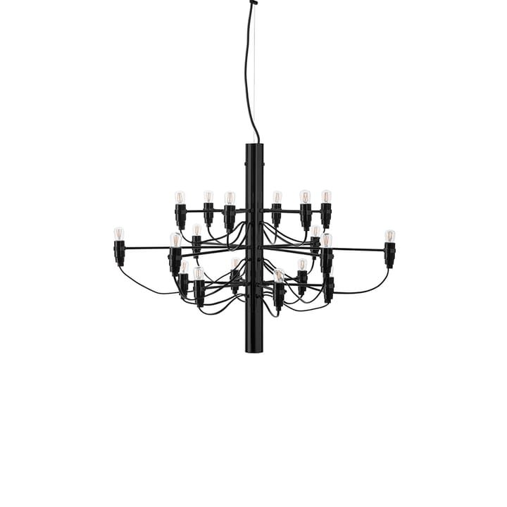 2097 Sarfatti żyrandol LED - Czarny matowy 18 lamps - Flos
