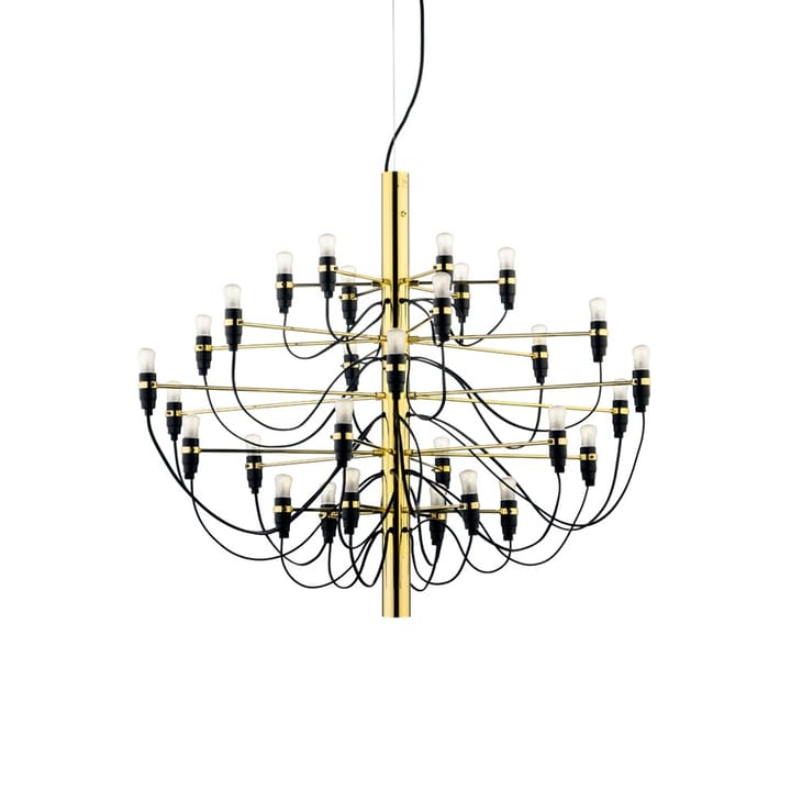 2097 Sarfatti żyrandol - Mosiądz 30 lamps - Flos