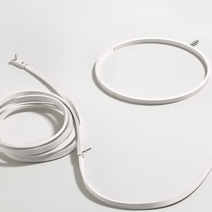 Kinkiet Wirering, Szary/czarny Flos