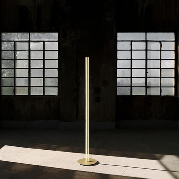 Lampa podłogowa Coordinates, Mosiądz Flos
