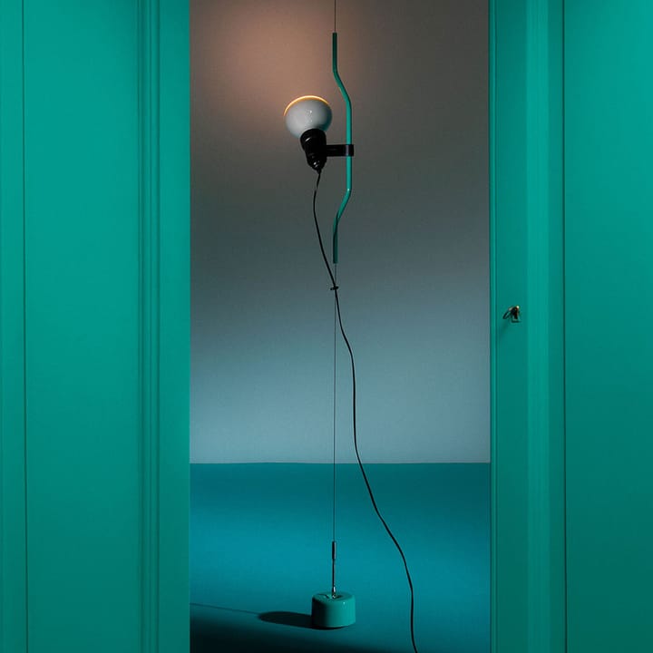 Lampa podłogowa i sufitowa Parentesi, Czerwony Flos