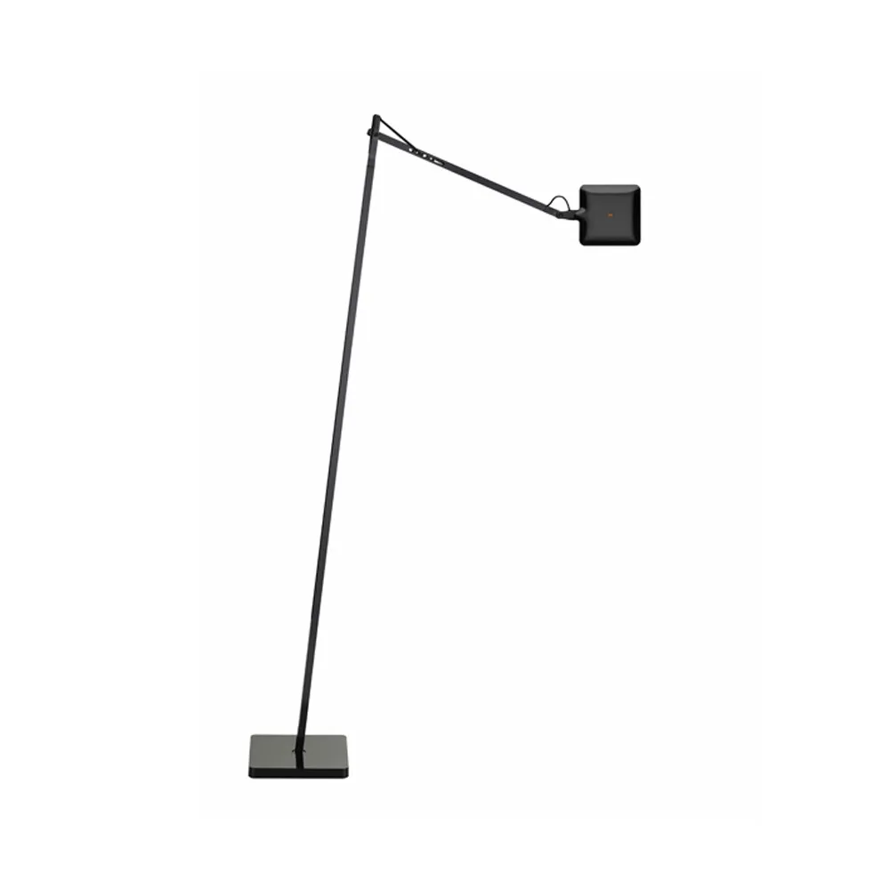 Lampa podłogowa Kelvin F LED, Czarny Flos