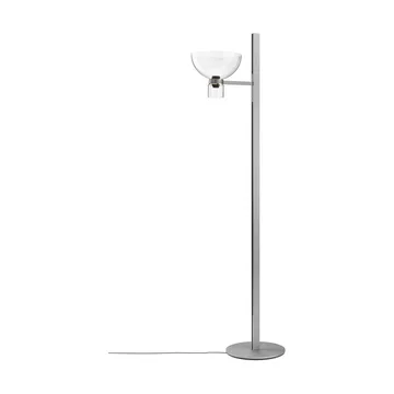 Lampa podłogowa Nocturne F1 bowl - Srebrna - Flos