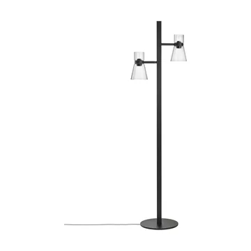 Lampa podłogowa Nocturne F2 cone - Czarna - Flos