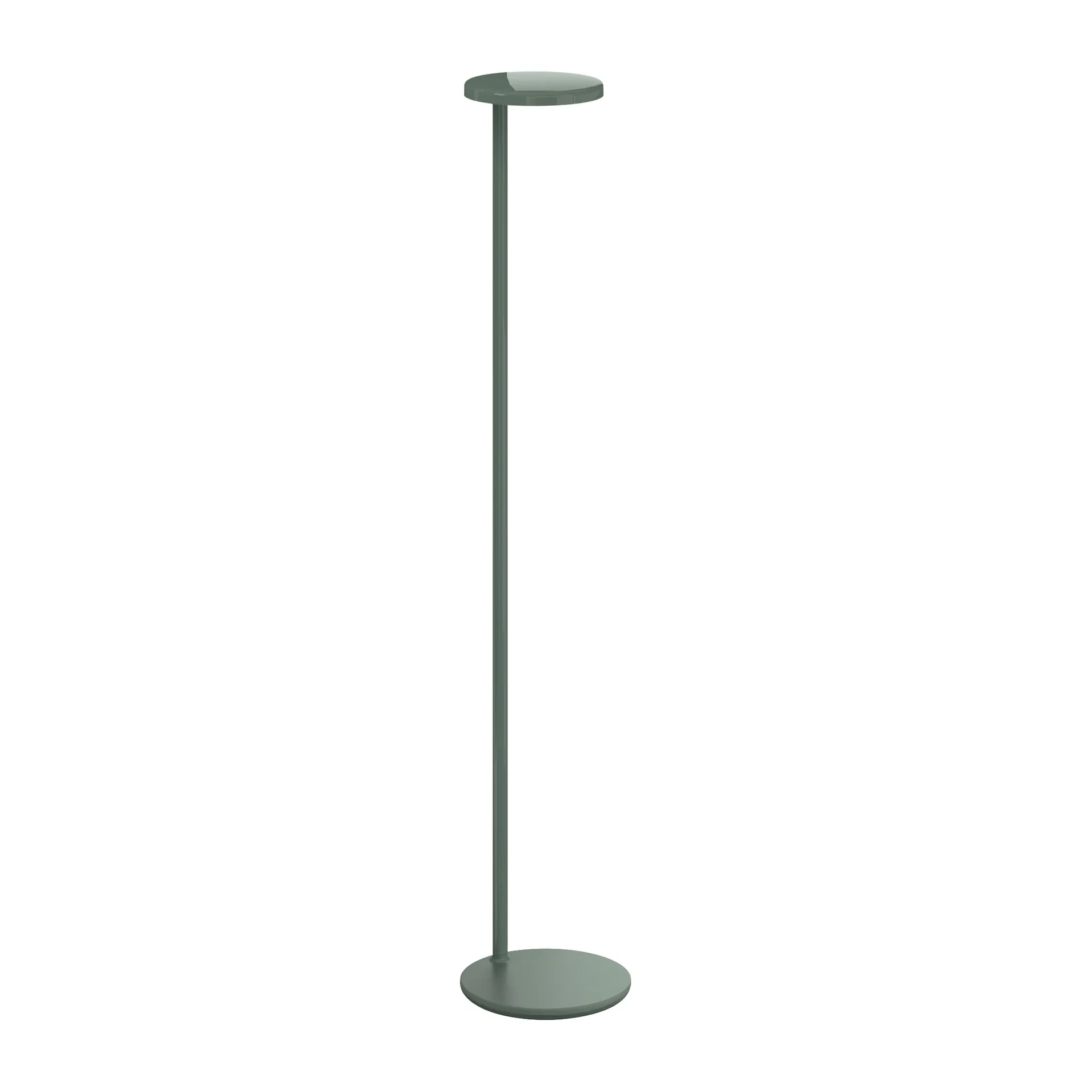 Lampa podłogowa Oblique, Glossy sage (zielony) Flos