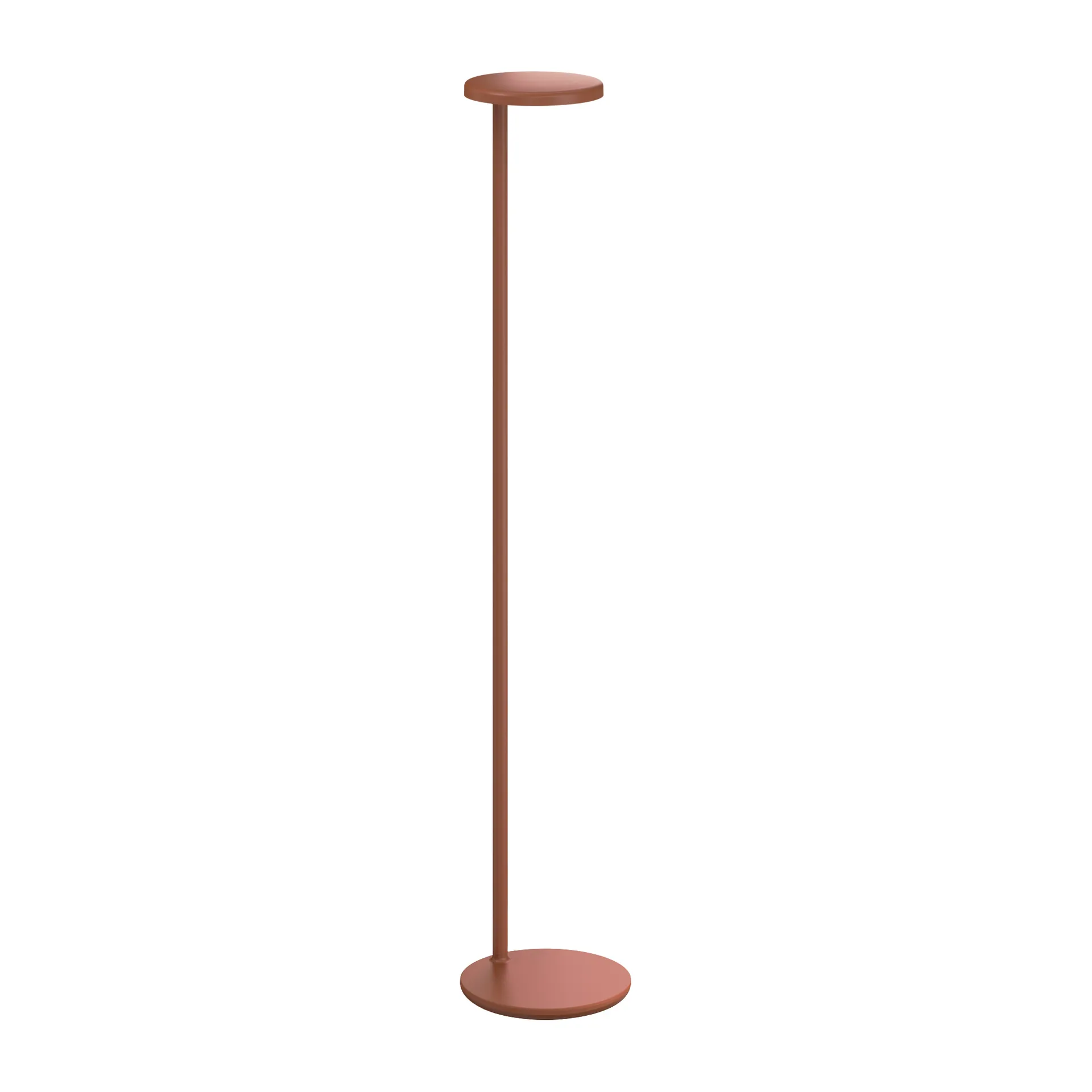 Lampa podłogowa Oblique, Matte rust Flos