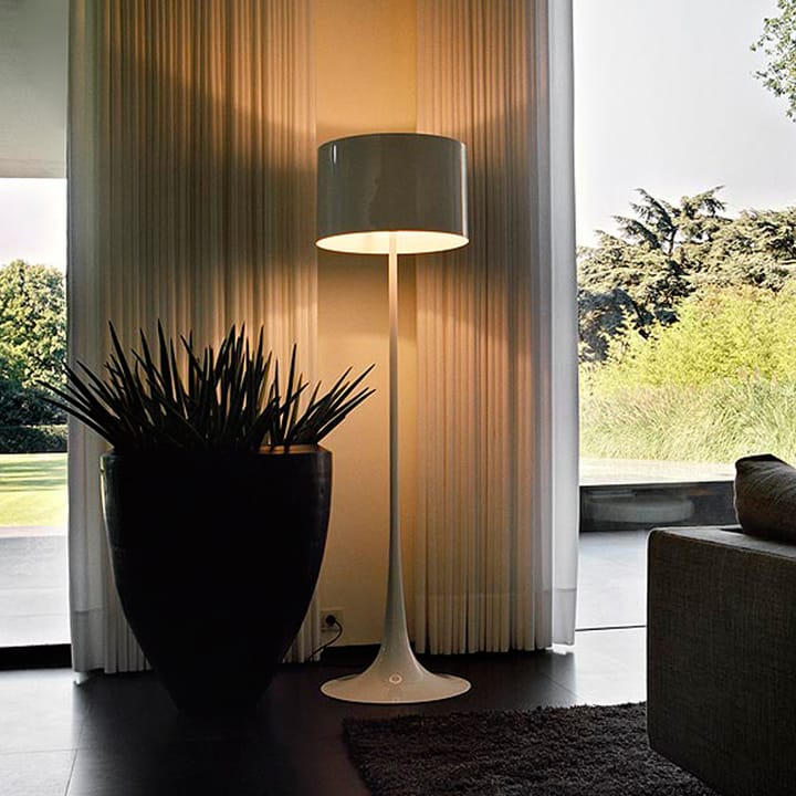 Lampa podłogowa Spun Light F, Biały Flos