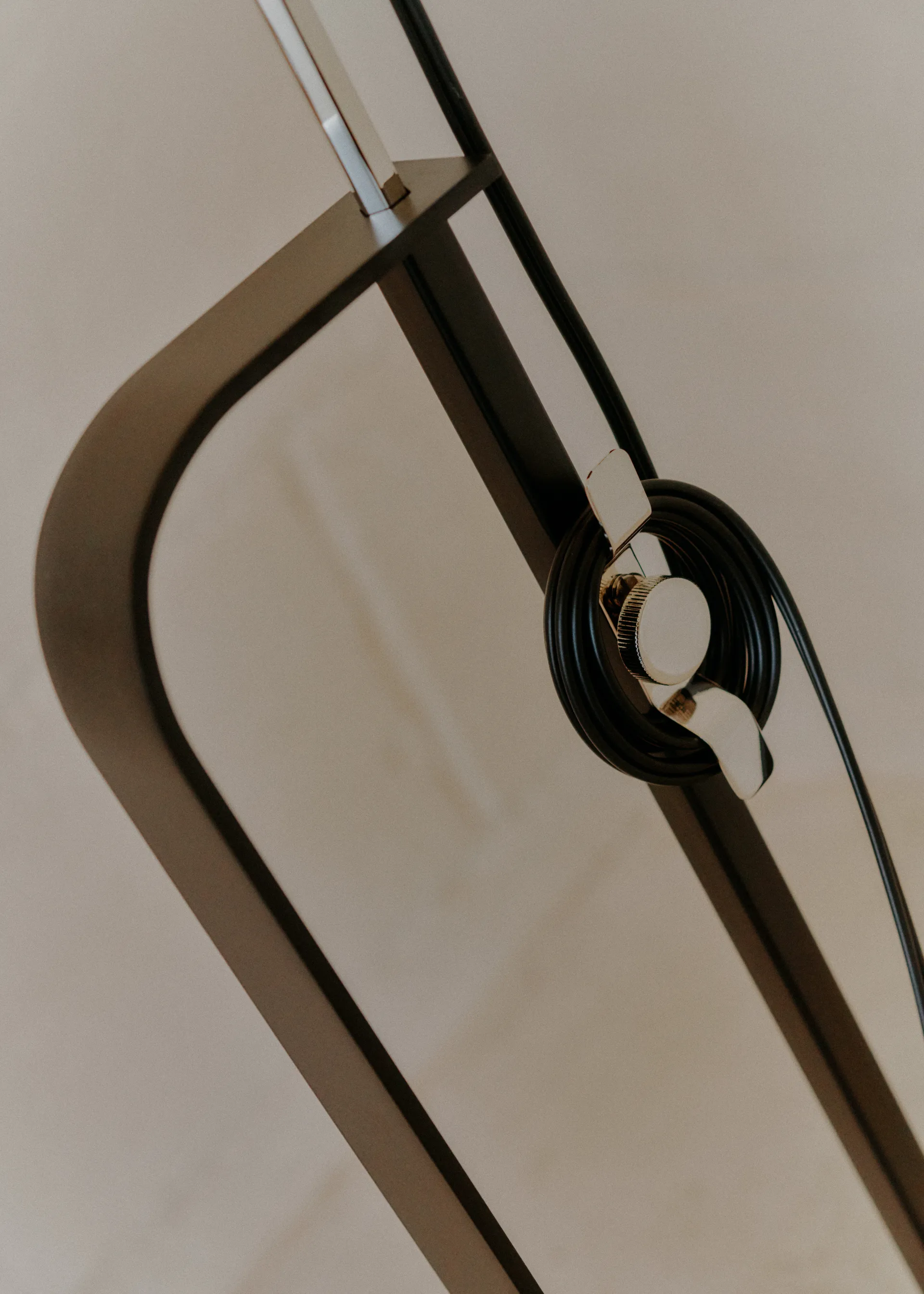 Lampa podłogowa Toio Led - Czarny (EU),  Flos