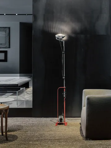 Lampa podłogowa Toio Led - Czerwona (EU) - Flos