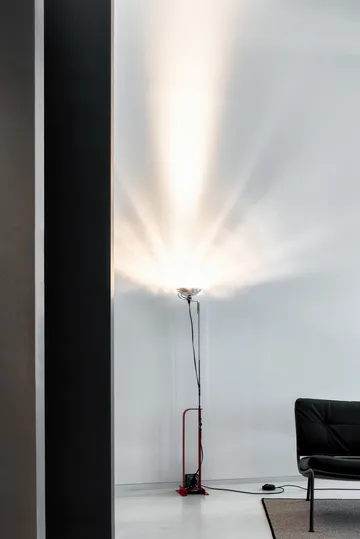 Lampa podłogowa Toio Led - Czerwona (EU) - Flos