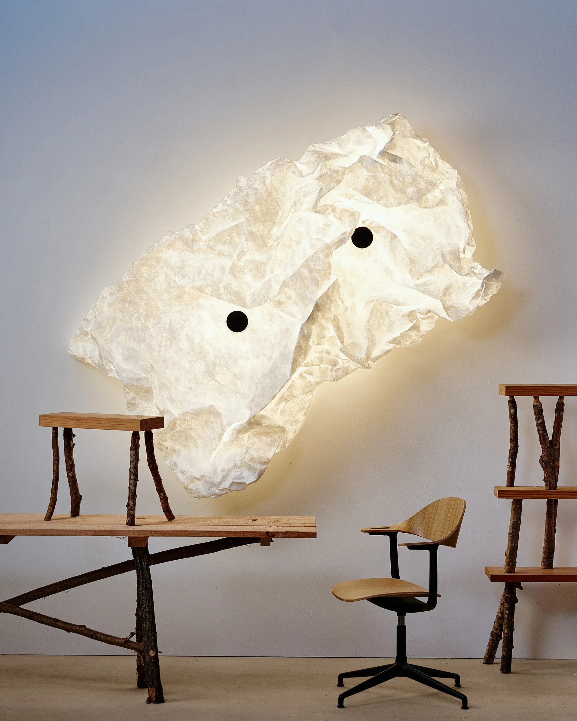 Lampa ścienna Maap W2 - Biała,  Flos
