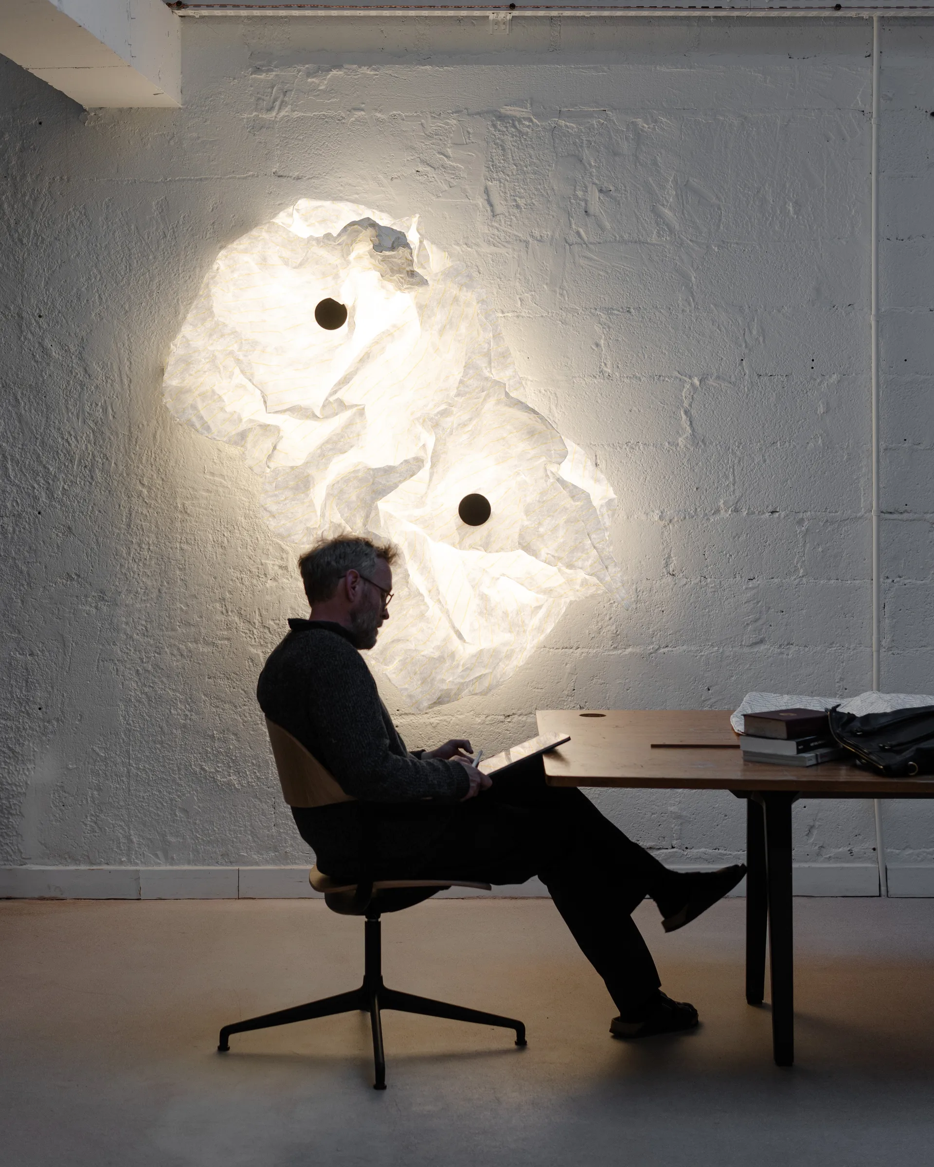 Lampa ścienna Maap W2 - Biała,  Flos