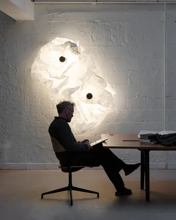 Lampa ścienna Maap W2 - Biała - Flos