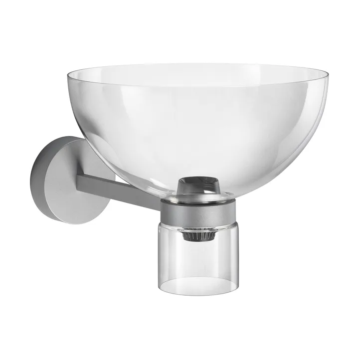 Lampa ścienna Nocturne Bowl - Srebrna - Flos