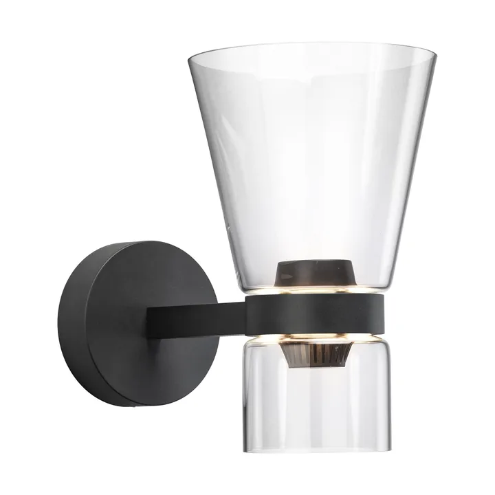 Lampa ścienna Nocturne Cone - Czarna - Flos