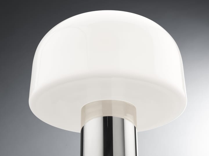 Lampa stołowa Bellhop Glass T, Bright aluminum Flos