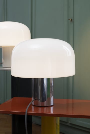Lampa stołowa Bellhop Glass T - Bright aluminum - Flos
