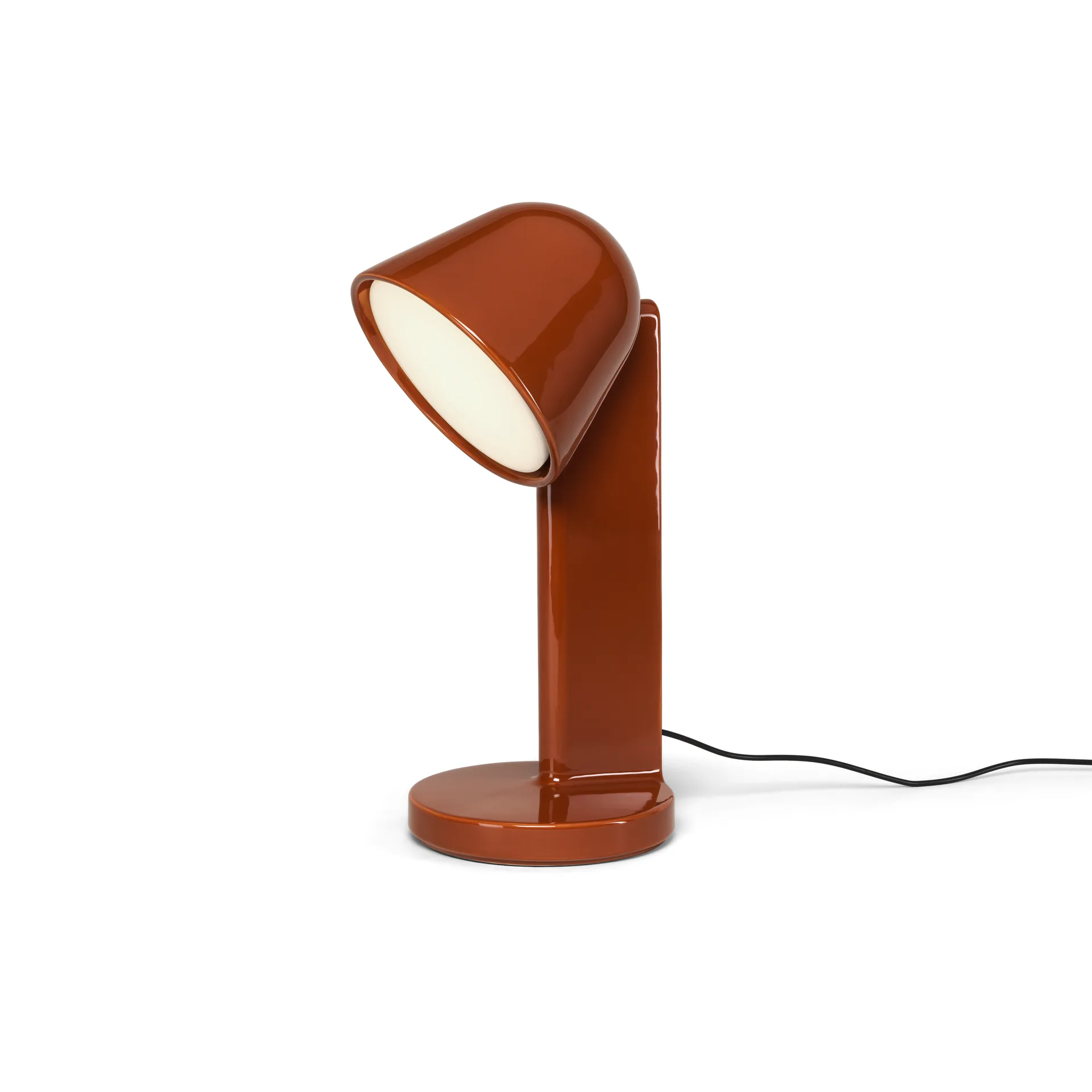 Lampa stołowa Céramique Down, Rust red Flos