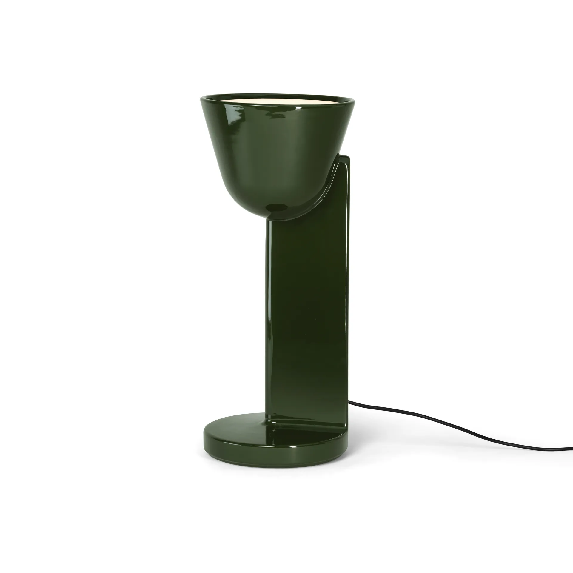 Lampa stołowa Céramique Up, Moss green Flos