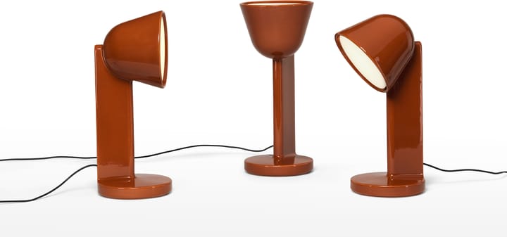 Lampa stołowa Céramique Up, Rust red Flos