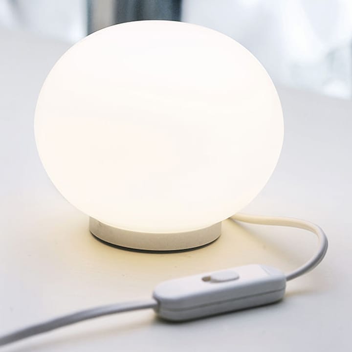 Lampa stołowa Glo-Ball Mini T, Biały szkło opal Flos