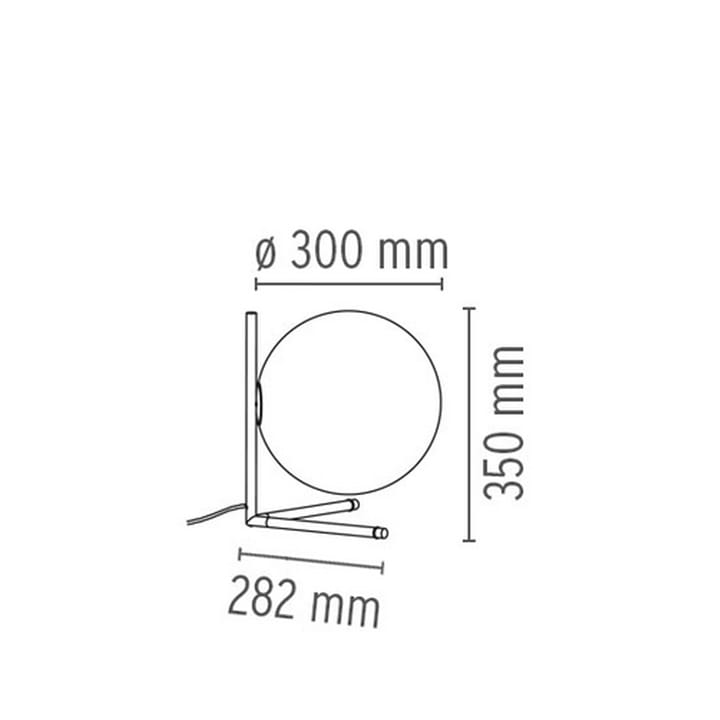 Lampa stołowa IC lights T2, Chrom, opal Flos