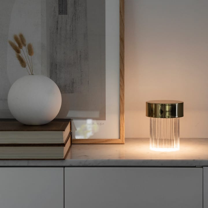 Lampa stołowa Last Order Fluted IP20, Miedź Flos