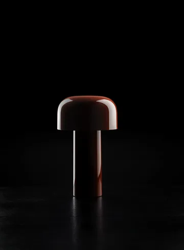 Lampa stołowa przenośna Bellhop - Brick red, IP54 (wewnątrz/na zewnątrz) - Flos