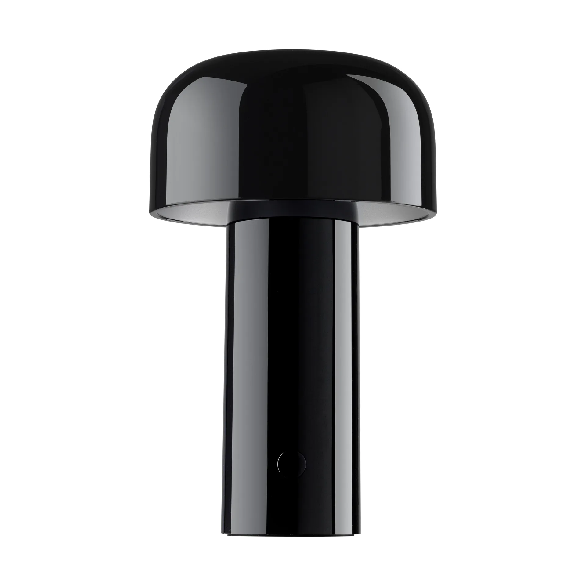 Lampa stołowa przenośna Bellhop, Glossy black, IP54 (wewnątrz/na zewnątrz) Flos