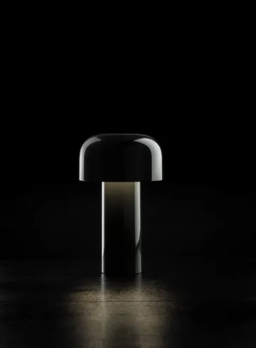 Lampa stołowa przenośna Bellhop - Glossy black, IP54 (wewnątrz/na zewnątrz) - Flos