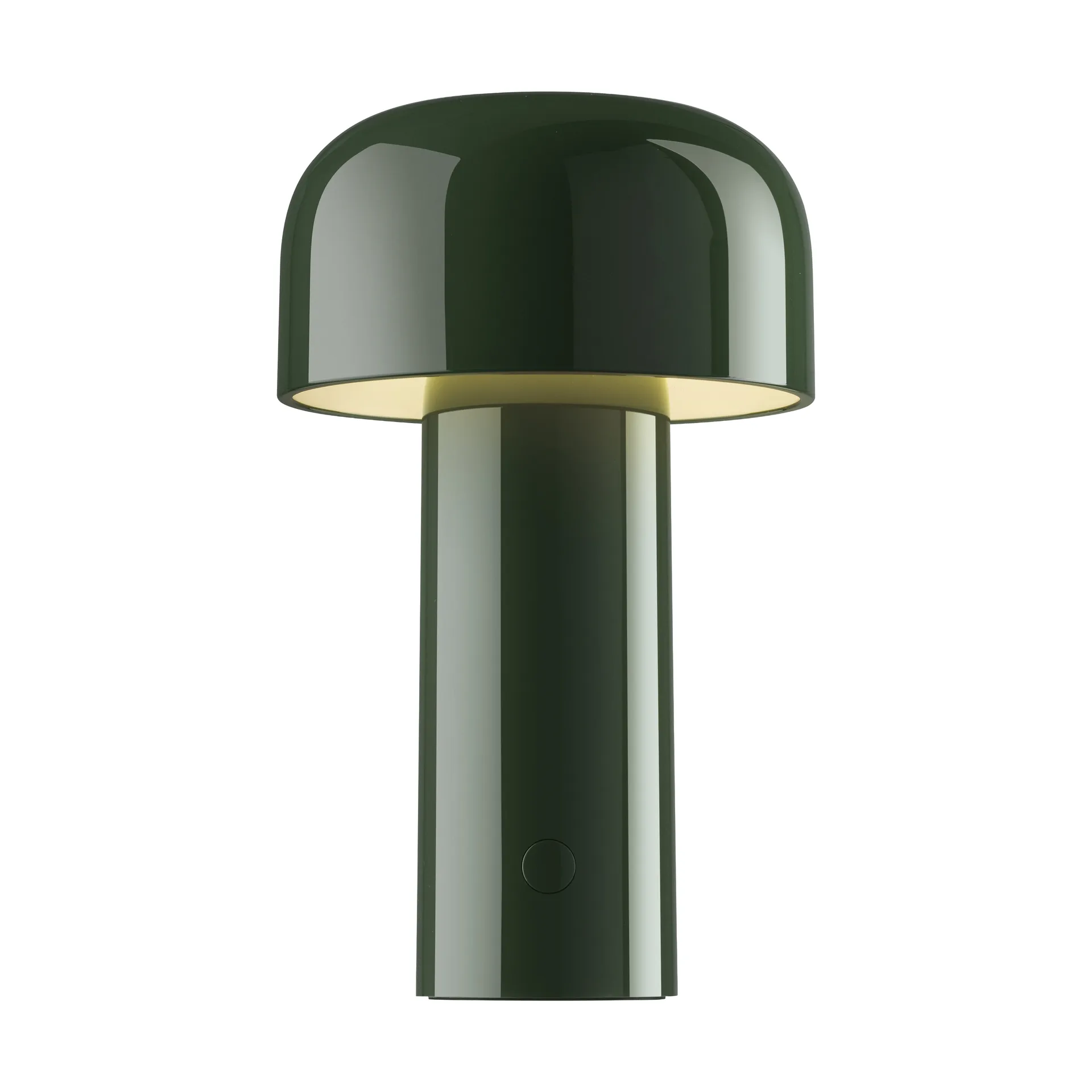 Lampa stołowa przenośna Bellhop, Glossy green, IP54 (wewnątrz/na zewnątrz) Flos