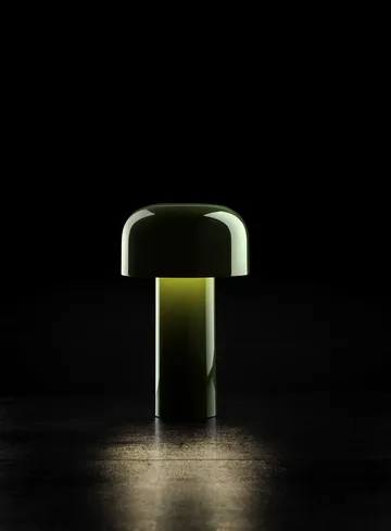 Lampa stołowa przenośna Bellhop - Glossy green, IP54 (wewnątrz/na zewnątrz) - Flos